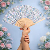 Lis flowers fan - Bridgerton