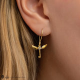 Flying key earrings - Harry Potter
