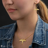 Fawkes earrings - Harry Potter