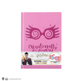 Hard cover notebook and bookmark - Luna Lovegood