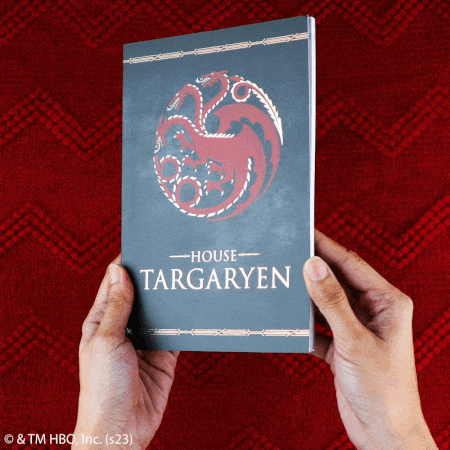 Soft cover notebook - Targaryen - Game of Thrones