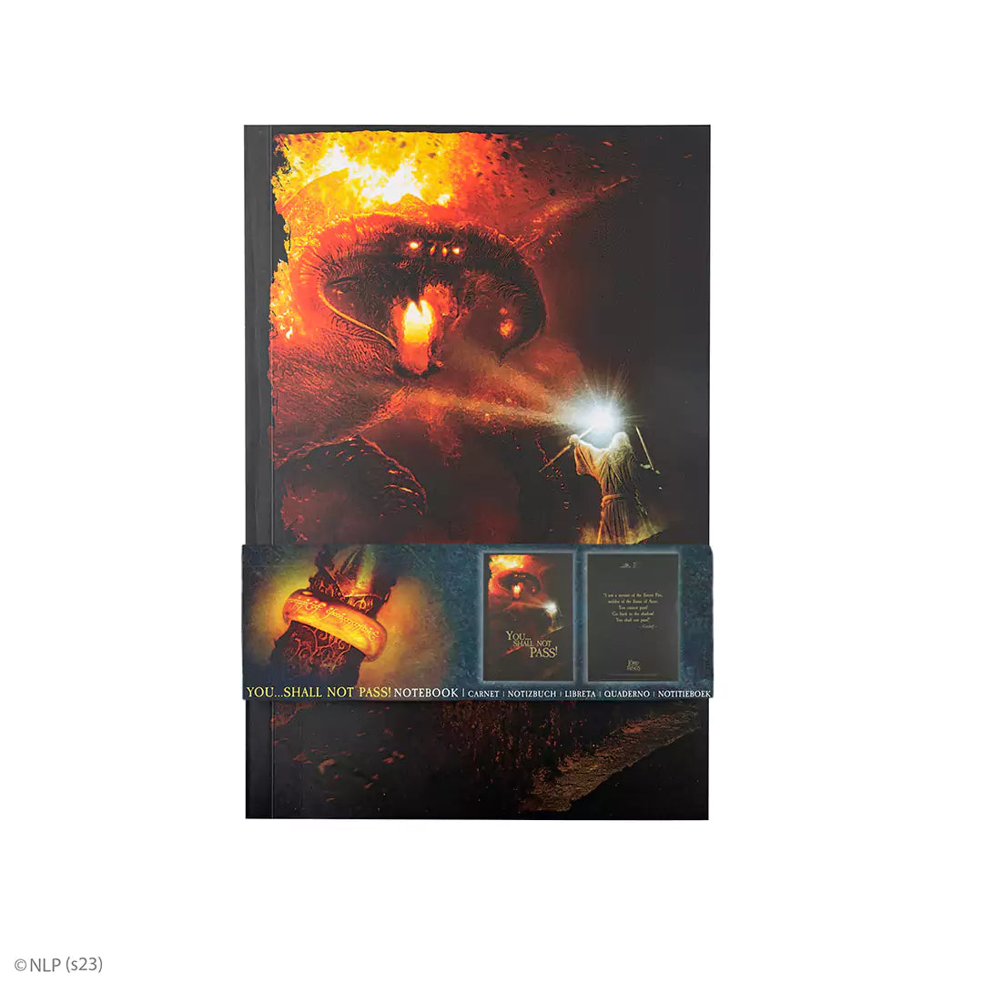 Soft cover notebook Balrog - The Lord of the Ringes