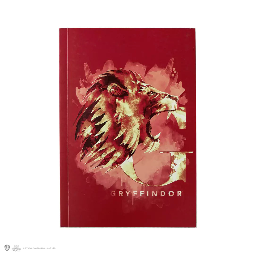 Soft cover notebook - Gryffindor