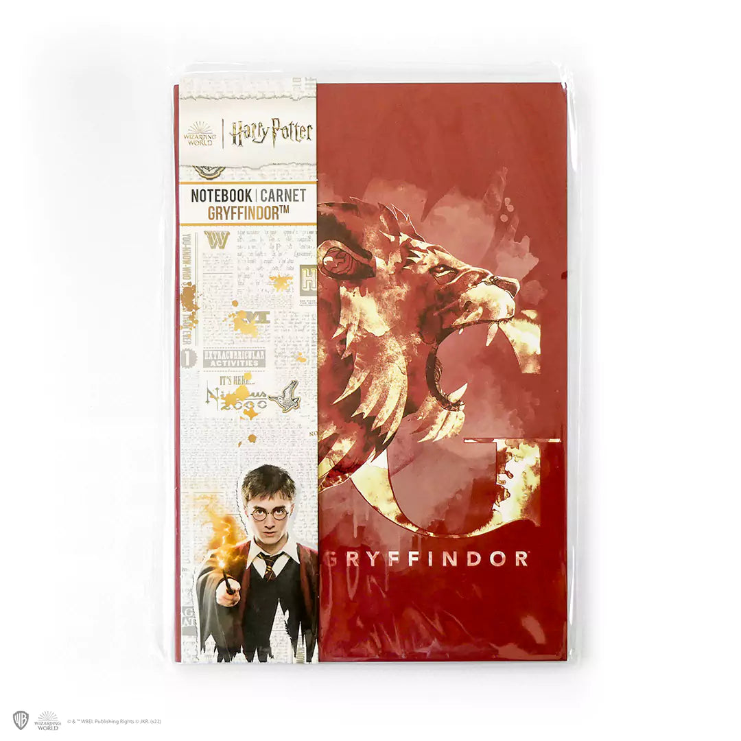 Soft cover notebook - Gryffindor