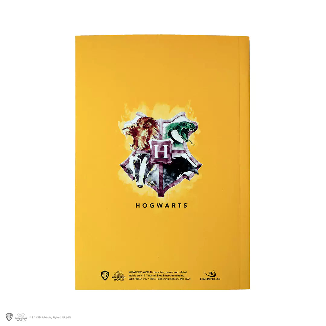 Soft cover notebook - Hufflepuff