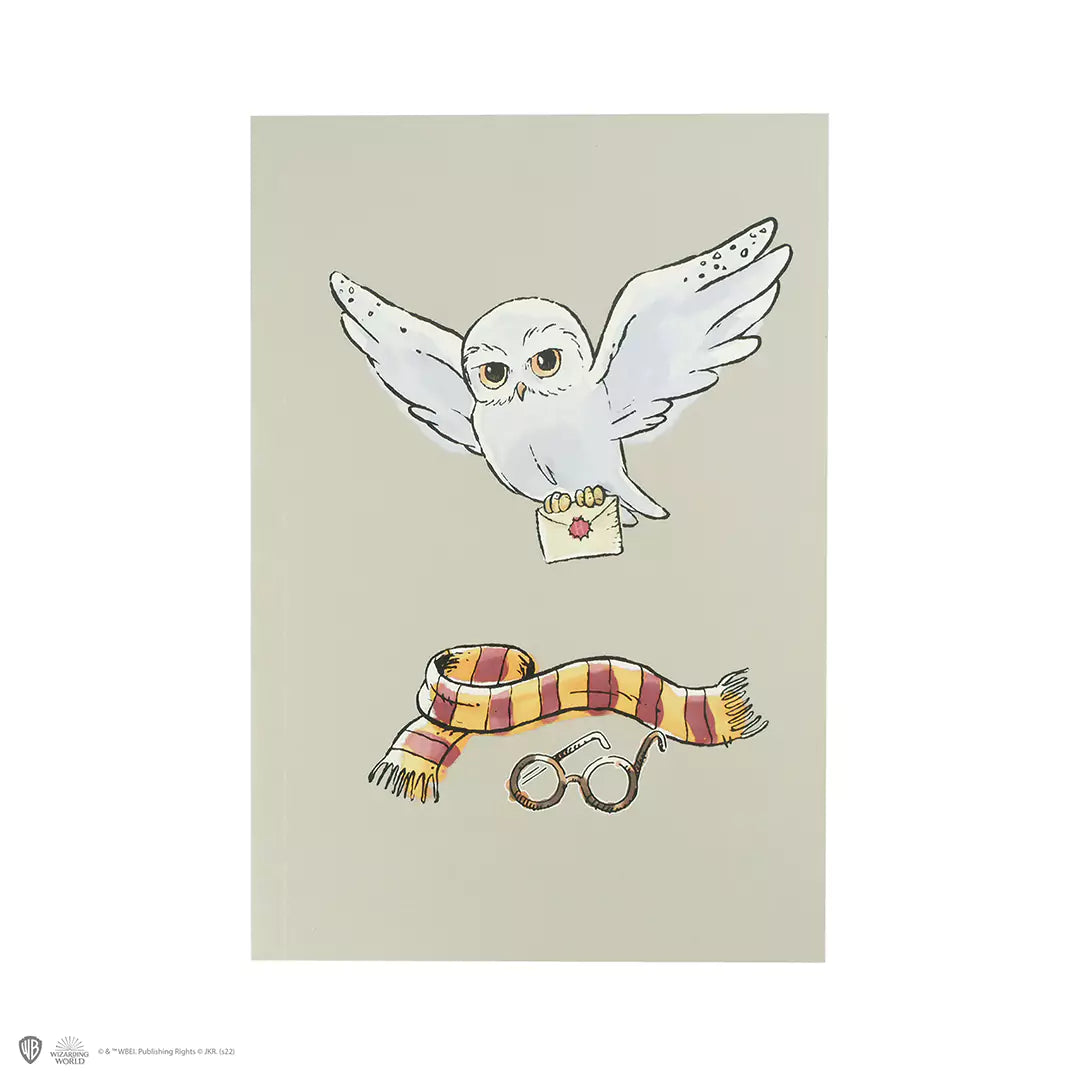 Soft cover notebook - Hedwig