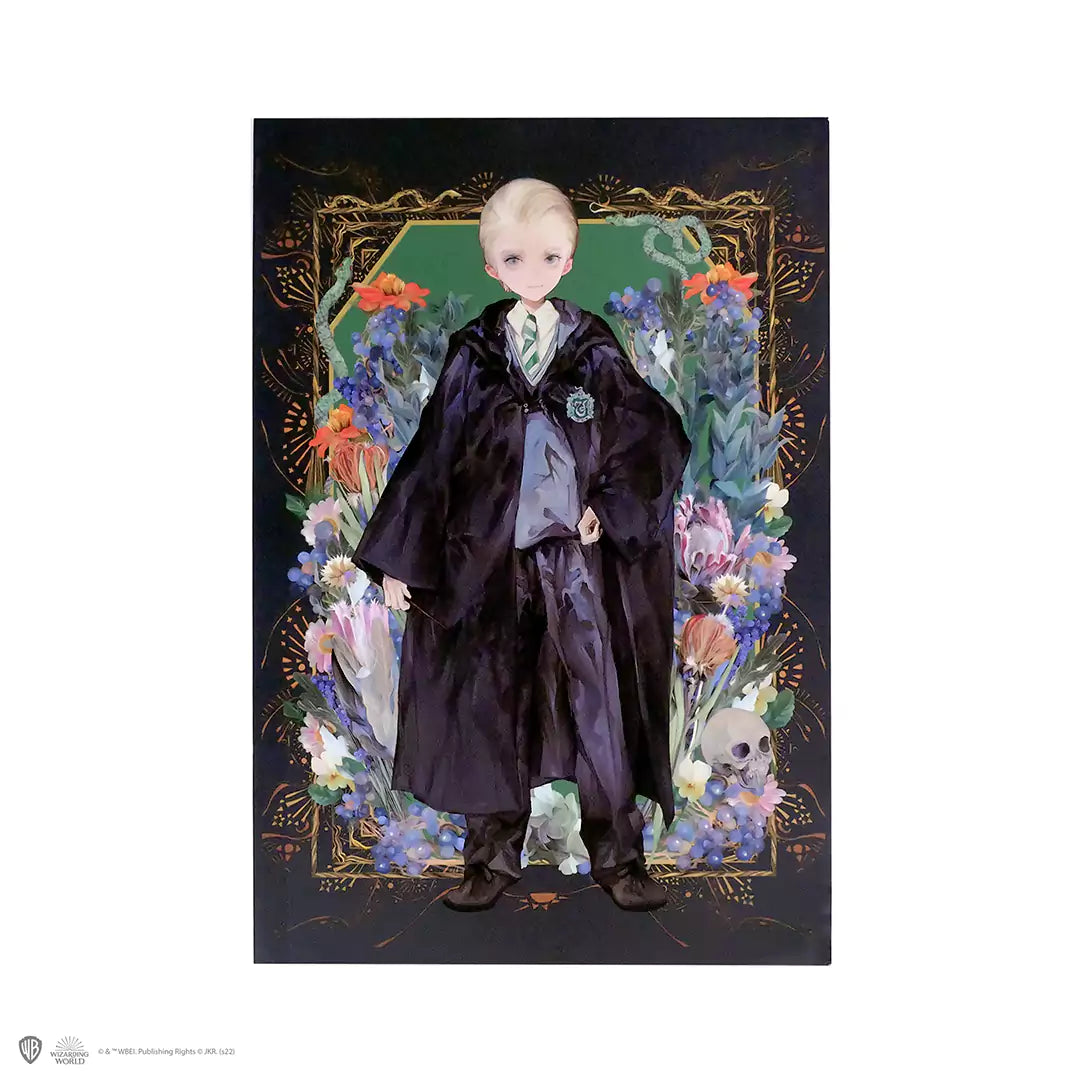 Soft cover notebook - Draco Malfoy portrait