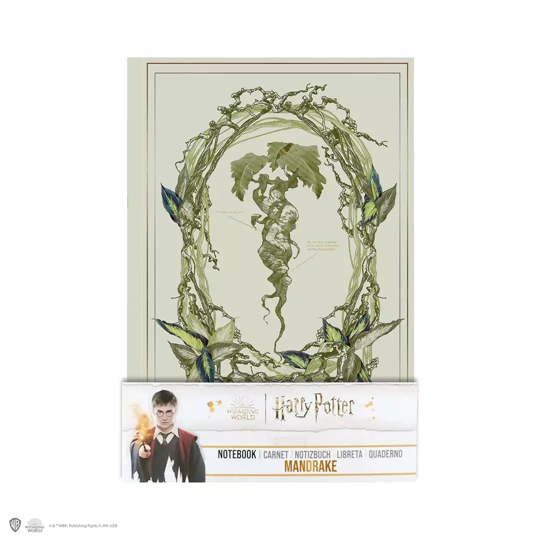 Soft cover notebook - Mandrake