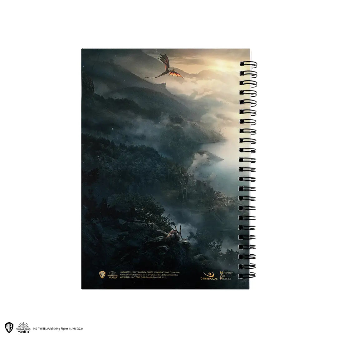Hogwarts Legacy Spiral notebook
