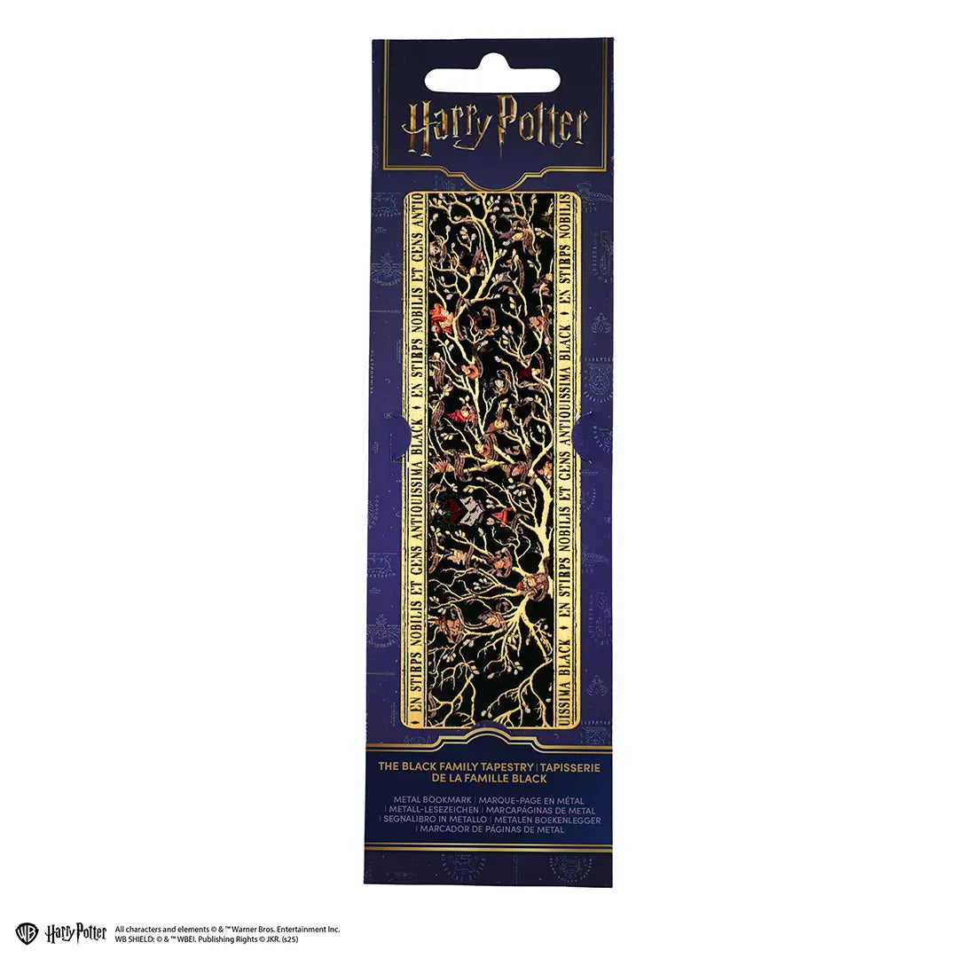 Metal bookmark - Black family - Harry Potter