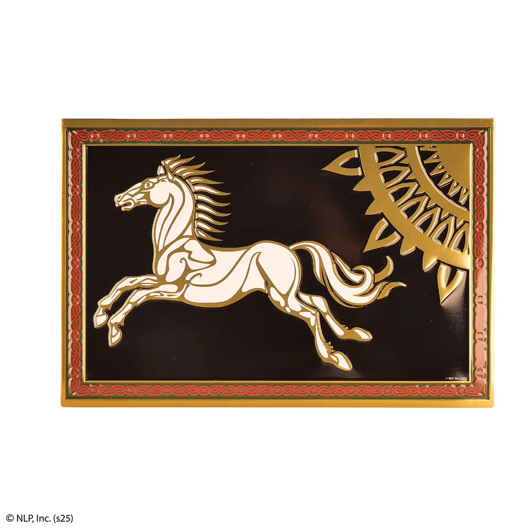 Aluminum plate - Rohan flag – The Lord of the Rings