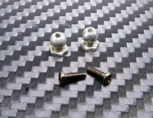 PN Racing Mini-Z Buggy 4.8mm Alm Shock Ball End (2pcs)