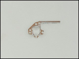 PN Racing Mini-Z RM Motor Plate for MR2996 & MR2999 (Silver)