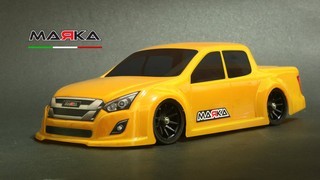 Marka Racing Mini-Z RK-Pickup Racing Lexan Body Kit (98mm W/B) - Regular