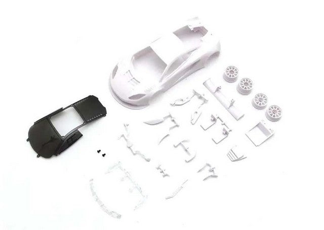 Kyosho MZN223 - McLaren12C GT3 2013 White Body set(w/Rim for RWD)