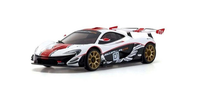 Kyosho MZP253WR - Mini-Z McLaren P1 GTR White/Red (W-MM)