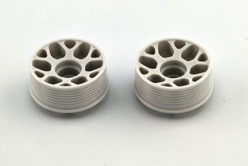 Marka Racing 1:28 Mini-Z 2WD CNC Delrin FRONT Wheel 8.5x20mm +1 Offset (LIGHT GREY)
