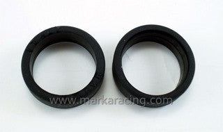 Marka V5 Mini-Z RCP Rubber Front Tire LOW PROFILE 35° - Super Hard (2Pcs)