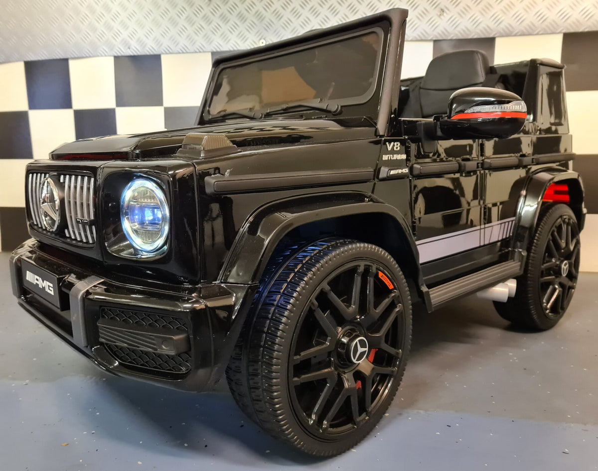 Mercedes-Benz G63 12V electric car for kids – 1 seat, black