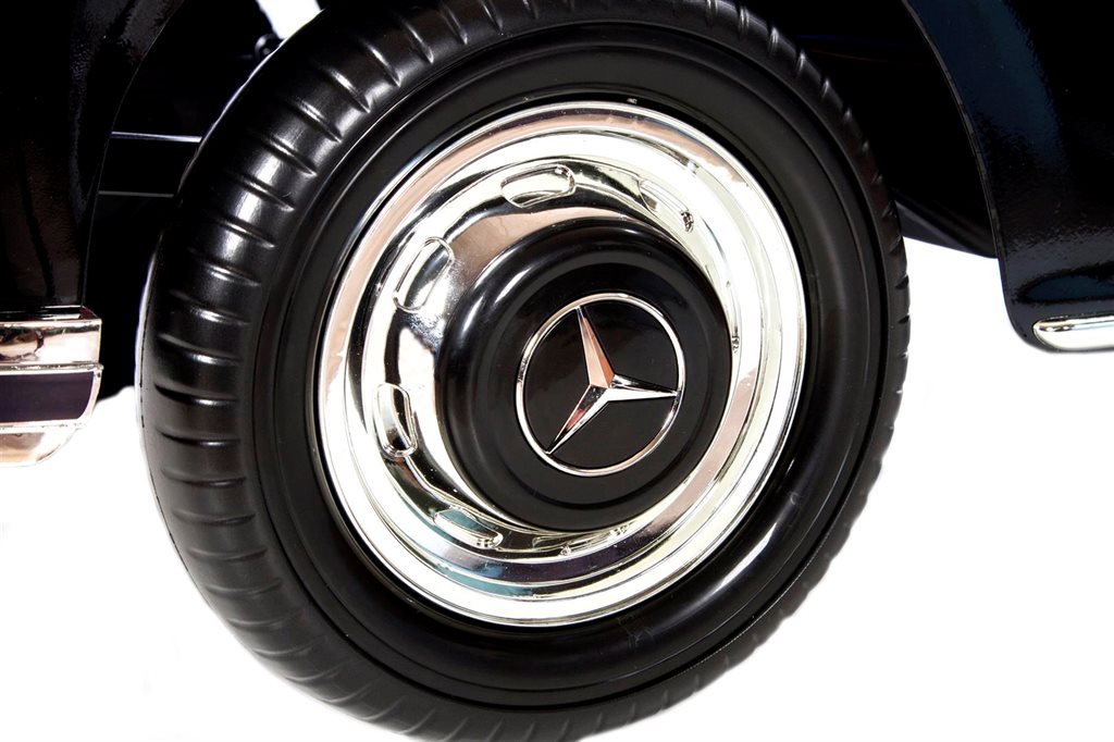 Mercedes 300S Electric Car for Kids, Black, 2x12V