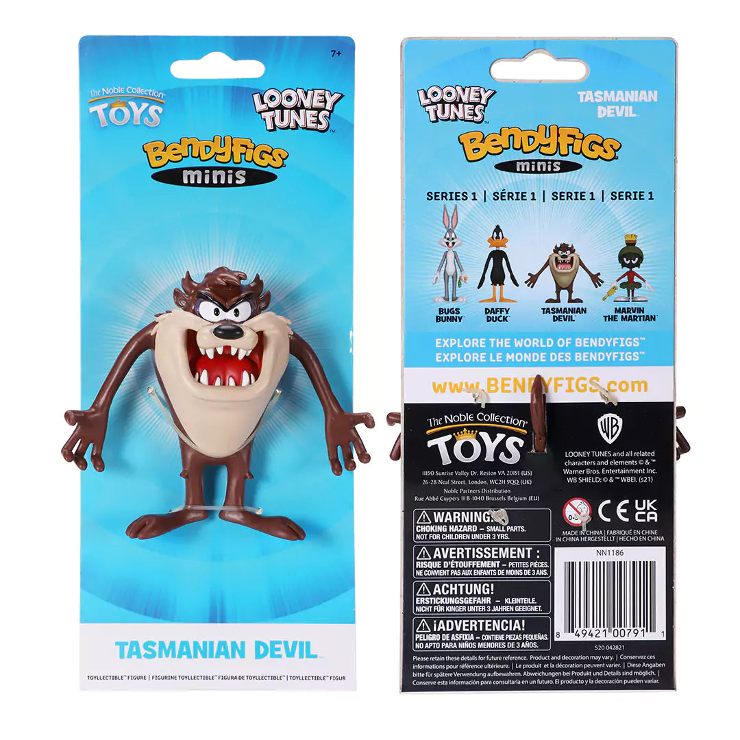 Taz - mini Bendyfig - Looney Tunes