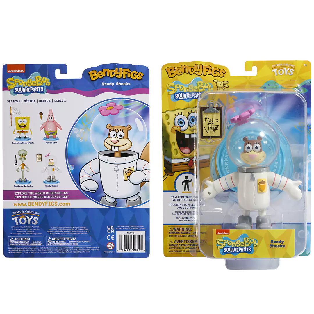 Sandy Cheeks - Bendyfigs - Sponge Bob