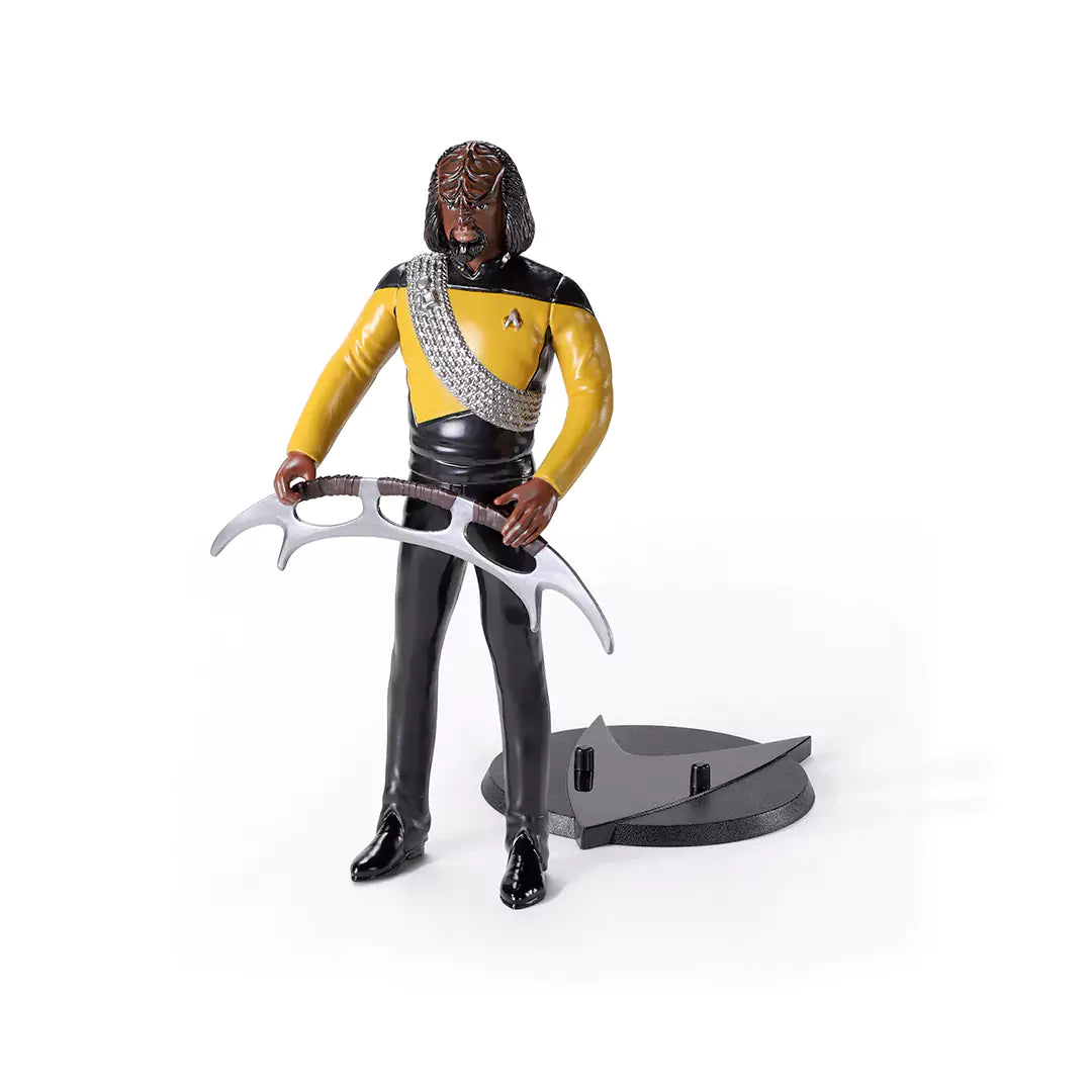 Worf - Action figure Bendyfigs - Star Trek The Next Generation