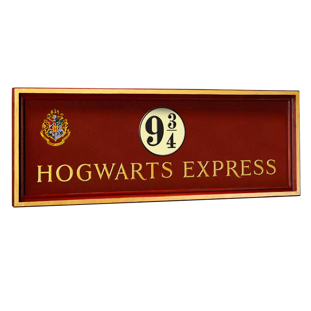Hogwarts 9 3/4 sign