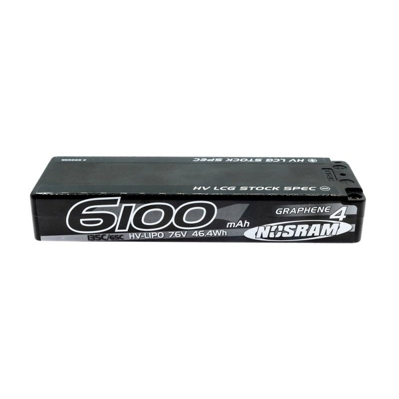 HV LCG Stock Spec GRAPHENE-4 6100mAh 7.6V LiPo 135C/65C