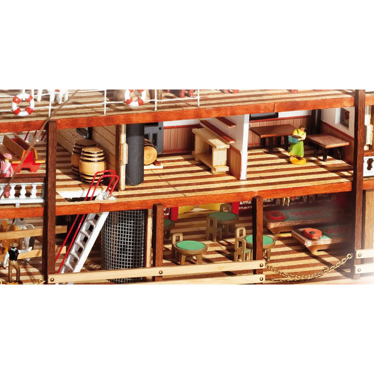 OcCre Mississippi 1/80 Paddle Steamer 740mm
