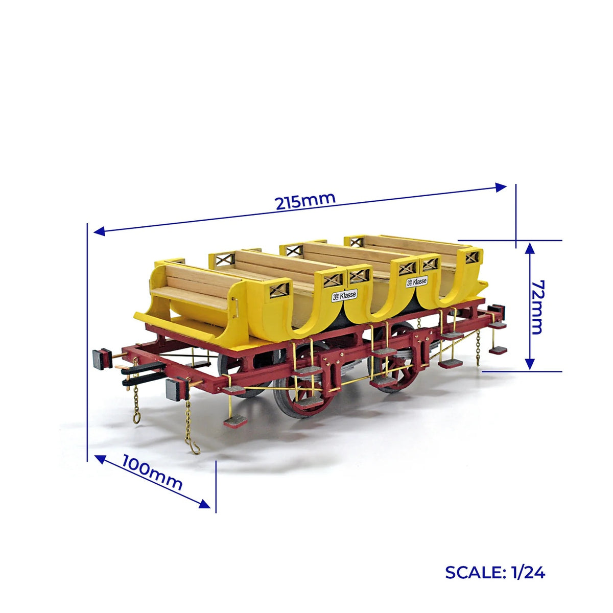 OcCre Adler Coaches 1/24 625mm