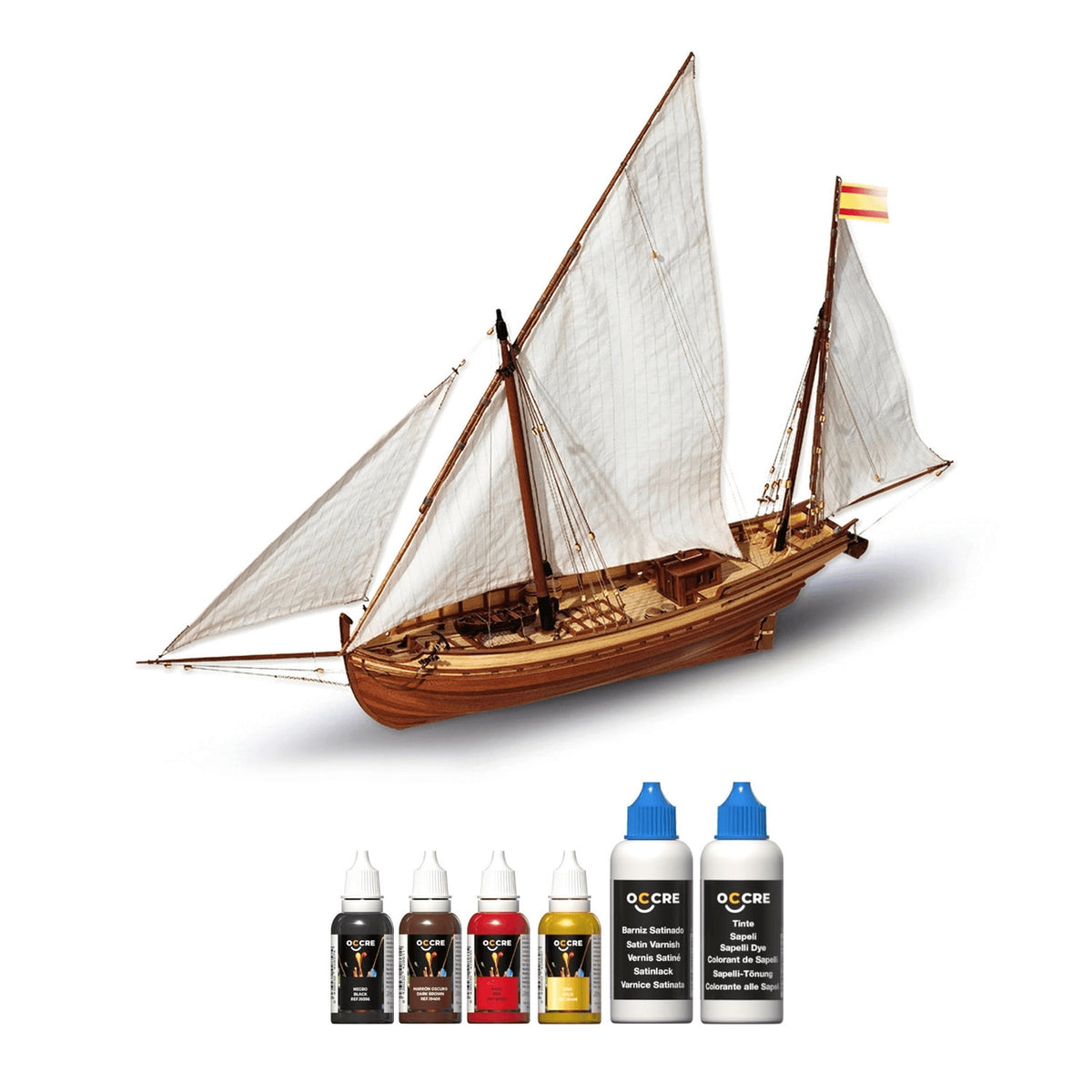 OcCre Paint Set 6 Bottles San Juan