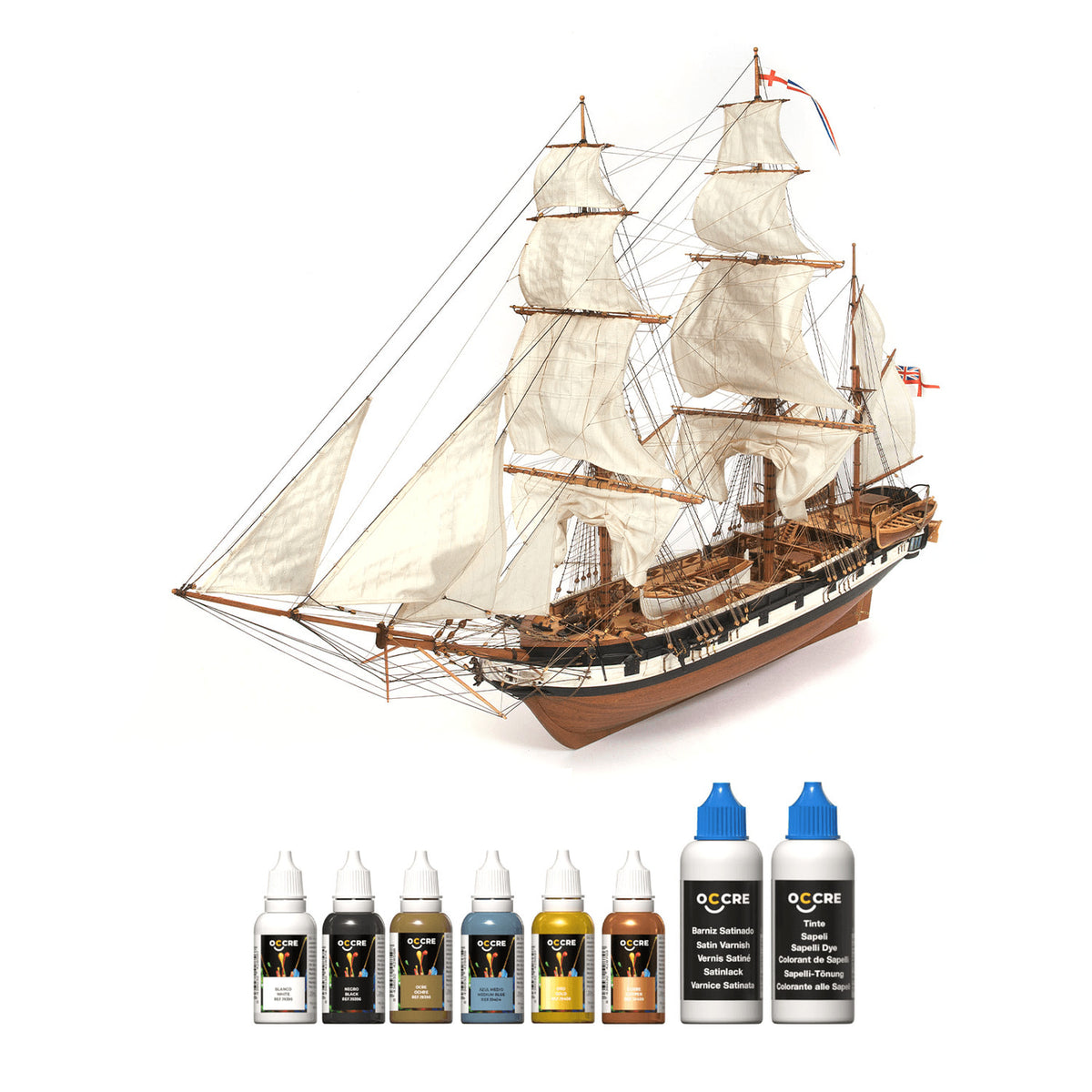 OcCre Paint Set 8 Bottles HMS Beagle