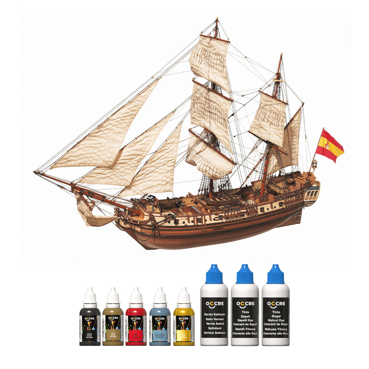OcCre Paint Set 7 Bottles La Candelaria