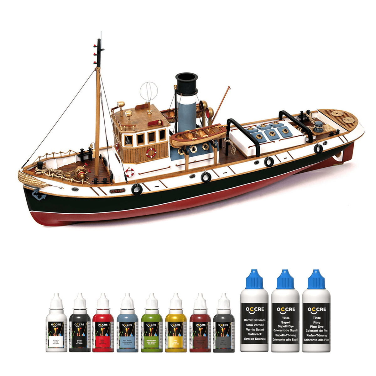 OcCre Paint Set 11 Bottles Ulises