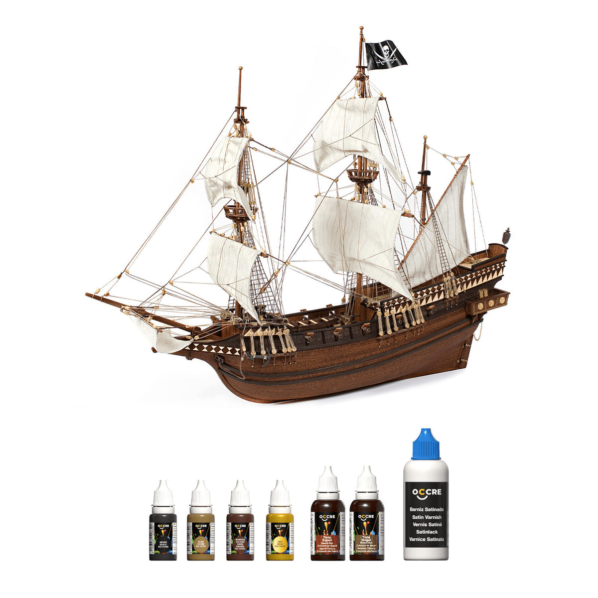 OcCre Paint Set 7 Bottles Buccaneer