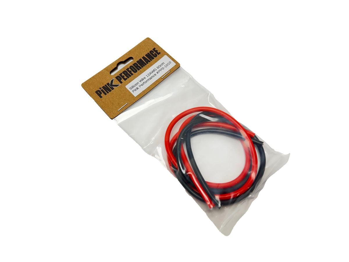 PINK PERFORMANCE PP0-1010 - Silicon Wire 12AWG 60cm Pink Performance