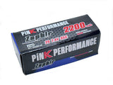 PINK PERFORMANCE PP1-2S2200-X6 - Pink Performance Zephir LiPo 2S 7.4V-2200-35C XT60 106x35x15mm 122g