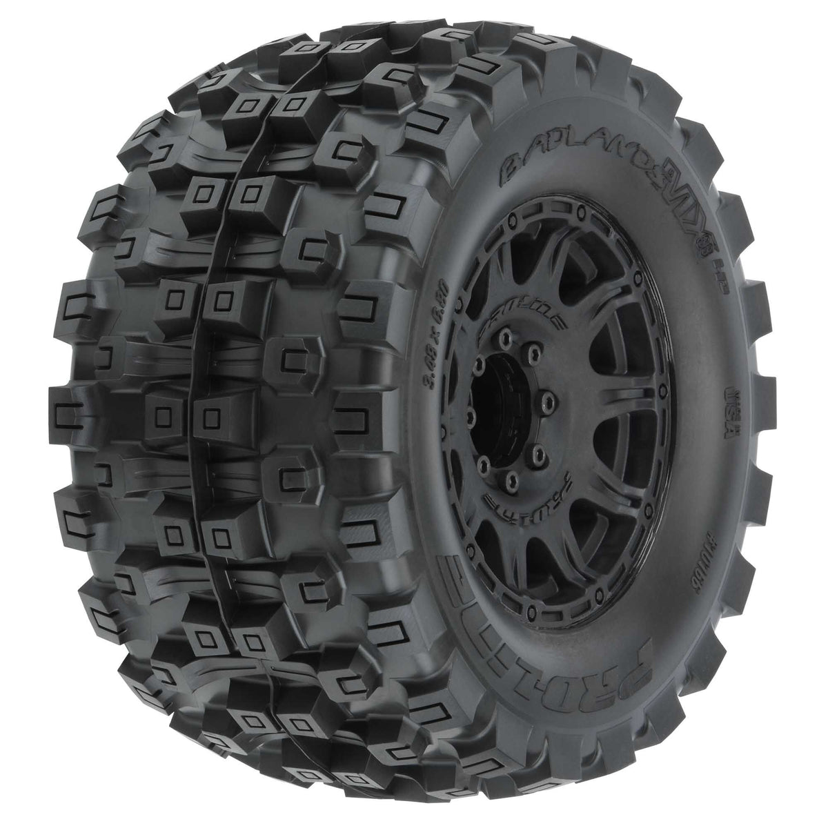 Badlands MX38 HP 3.8 BELTD MTD Raid 8x32 17mm F/R