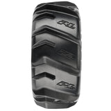 1/6 Dumont Snd/Snw Tires F/R MTD 24mm Blk Raid(2)