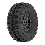 1/24 Trencher F/R 1.0 Trs MTD 7mm Blk Impulse (4)