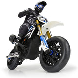 1/4 Supermoto Tire Front MTD Black Wheel: PM-MX/SM