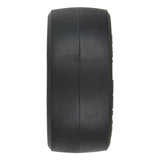 Reaction HP No-Prep Drag Racing BELTED Tires (2) for Losi Mini No-Prep Drag Car Rear
