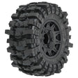 Mickey Thompson Baja Pro X 2.8" Tires Mounted on Raid Black 6x30 Removable Hex (12mm & 14mm) Wheels (2) for Big Rock™ 3S, Granite™ 3S, Stampede® 2wd & 4x4 and other 1/10 Monster Trucks