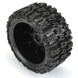 Trencher 5.7in Tires Mounted on Raid Black 8x48 Removable 24mm Hex Wheel 2 for X-MAXX, KRATON 8S & Other Large Vehicles Front or Rear