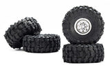 1/30 Baja Pro X Front/Rear Mounted Chrome Beast (4): Axial SCX30