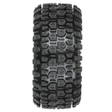 Aztek SC 2.2"/3.0" M2 (Medium) Tires Mounted on Raid Black 6x30 Removable Hex (12mm & 14mm) SC Wheels for Slash® 2wd, Slash® 4x4, ProTrac™ & Senton™ 4x4 Front or Rear