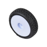Electron 2.0 F/R Tires Mounted 7mm White (4) for Losi Micro-B