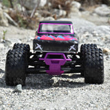 Dirt Hawg 2.0 F/R 2.6" MT Tires Mounted Arrma Stock Wheel Black (2) for ARRMA QUAKE & GORGON
