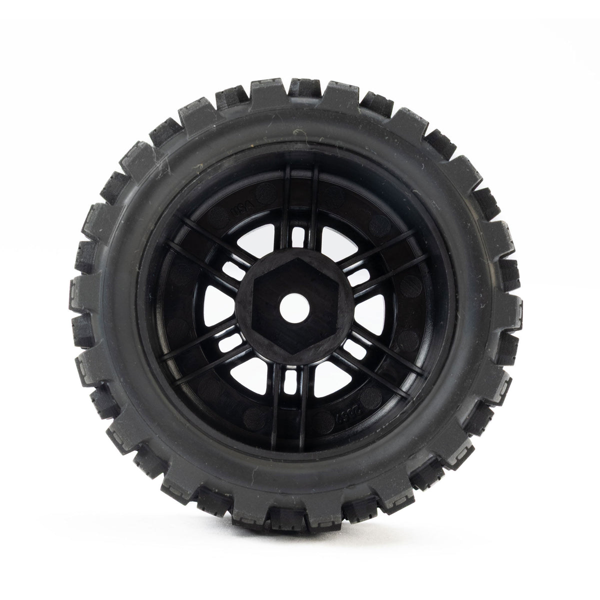 Badlands MX F/R MTD 12mm Black Split Six (4) for ARRMA MOJAVE GROM